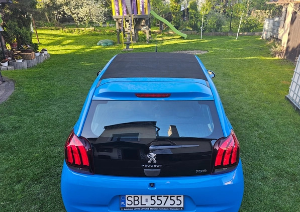 Peugeot 108 cena 29900 przebieg: 54100, rok produkcji 2016 z Lędziny małe 211